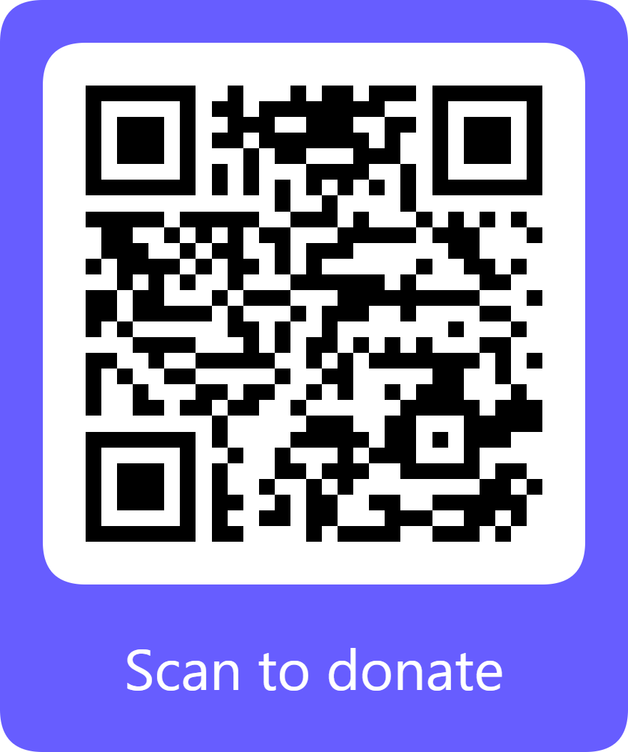 Scan to donate to Vision 8:28 General Fund